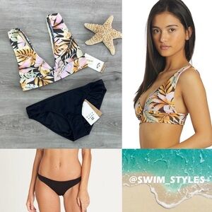 ☀️BILLABONG☀️ POSTCARDS FROM PARAD SOL SEARCHER LOWRIDER BIKINI SET